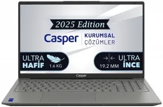 Casper Nirvana X700.7430-BF00R-G-F AMD Ryzen 5 7430U 16GB RAM 15.6 İnç