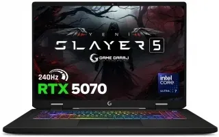 Game Garaj Slayer R9M3D AMD Ryzen 9 9955HX3D 64GB RAM 17.0 İnç