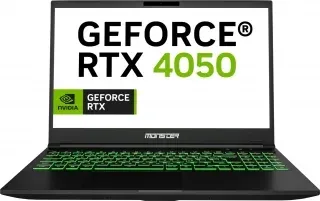Monster Abra A5 V20.4 Intel Core i5-12450H RTX 4050 105W