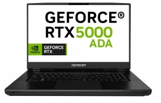 Monster Markut Intel Core i9-13980HX NVIDIA RTX 5000 Ada Generation 175W