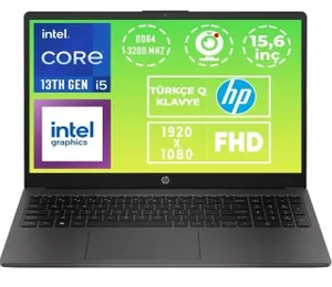 HP G10 Intel Core i5-1335U 8GB RAM 15.6 İnç