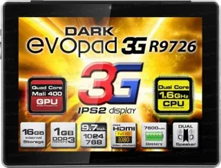 Dark EvoPad R9726 (3G) 1GB RAM 16GB