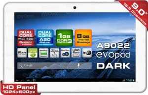 Dark EvoPad A9022 1GB RAM 8GB