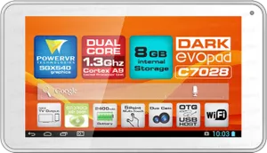 Dark EvoPad C7028 512MB RAM 8GB