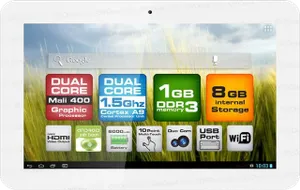 Dark EvoPad V1022 1GB RAM 8GB