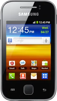 Samsung Galaxy Y 384MB RAM 180MB